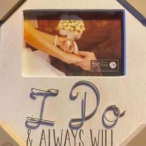 4x6 I Do picture frame